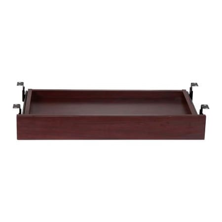 Lorell Lorell Mahogany Laminate Universal Center Drawer, 25.6"W x 15.1"D x 3.6"H 87524